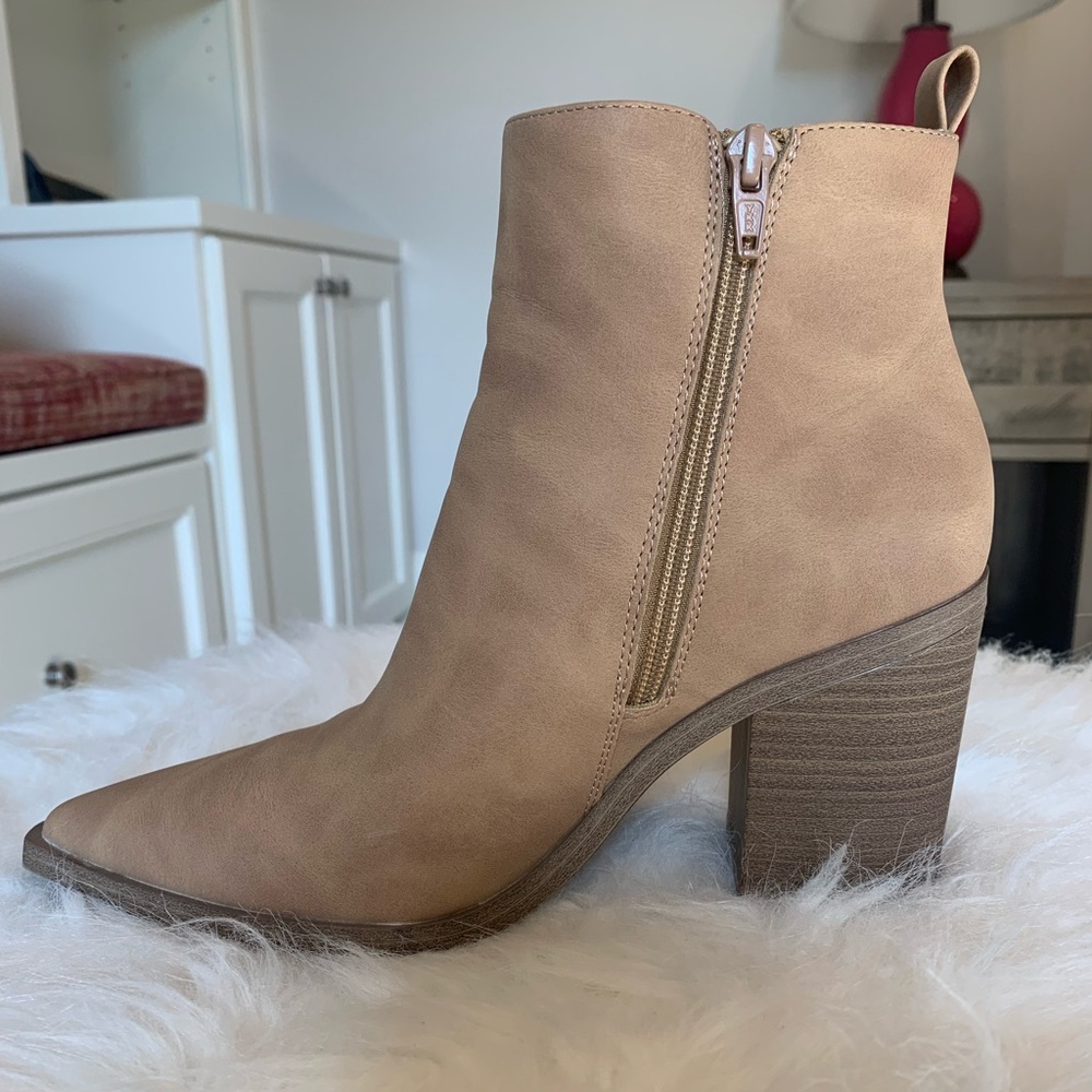 Universal Thread Tan Leather Boots - image 3